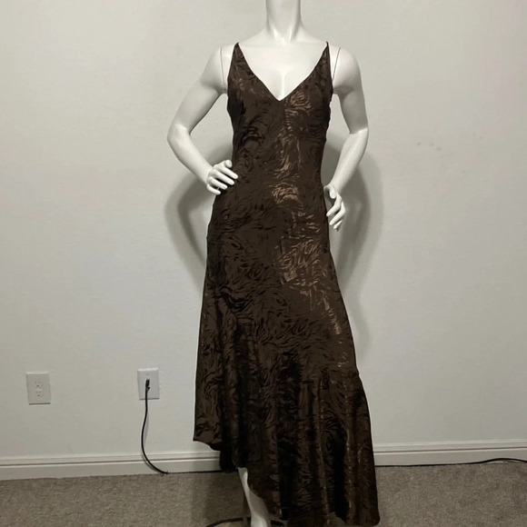 H&M Brown Asymmetrical Dress - Picture 2 of 11